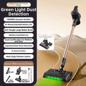 YOUNAI | Wireless Powerful Handheld Vacuum and Mopping Machine