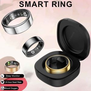 NEW Smart Ring Bluetooth Health Monitor Blood Oxygen Sleep Heart Rate Multi-sport Mode Waterproof IP68&5ATM Rings Birthday gifts