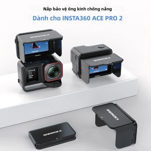 Nắp Che Ống Kính Màn Hình Từ Tính Cho Insta360 Ace Pro 2 Chống Chói Camera Thể Thao Tháo Lắp Nhanh Phụ Kiện Che Nắng Hoàn Toàn Phù Hợp