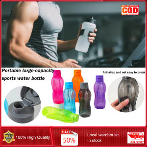 กระบอกน้ำพลาสติกถ้วยน้ำกีฬากลางแจ้งแบบพกพาความจุขนาดใหญ่ถ้วยอวกาศสีทึบแก้วพลาสติก