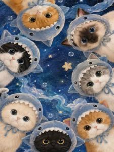 KAYOU | DIY Oil Painting By Numbers Kit Adorable Cats Paint By Numbers Diy Numbers Painting Art On Canvas By Numbers