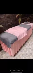 Ga giường spa grap giường gội  nối mi vải thun Đẹp nhiều màu( nhận may kt  theo yêu cầu)