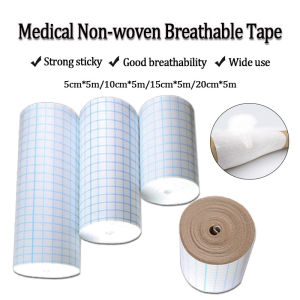 Non-woven Wound Dressing Multiple Uses Adhesive Breathable Tape Can be Cut Fixation Bandage