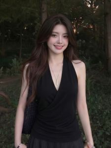 CHENDAYU | V-Neck Hangneck Youthful Summer Tank Top