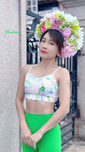 Áo Tập Thể Dục MOULLAND Màu Tím Hồng Cho Nữ Áo Tập Yoga Mùa Xuân Hè Áo Tập Thể Thao Chuyên Nghiệp Áo Dây Có Thể Điều Chỉnh