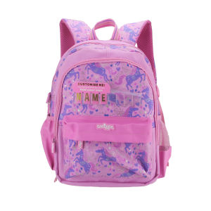 Trẻ em schoolbag cô gái thiên thần Balo Kỳ Lân Kawaii 3-7 năm mô hình túi 14 inch