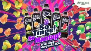(FRESH BATCH) WJS 6 pcs 6pcs Spritzer So Tinge Carbonated Flavour Drink SoTinge Soft Drink Spritzer Drink Lemon Grape Watermelon MULTIFLAVOR (6 x 325ml)