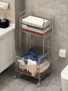 Wheel Mobile Sectionalized Laundry Basket