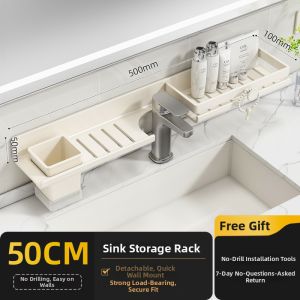 youqin | Bathroom Vanity Wall Mounted No Drilling Shelf