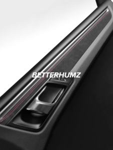 ALCANTARA | Ốp Trang Trí Nội Thất Cửa Xe Porsche Macan 2014-2024 Bằng Da Alcantara/Carbon Fiber Phụ Kiện Độ Xe