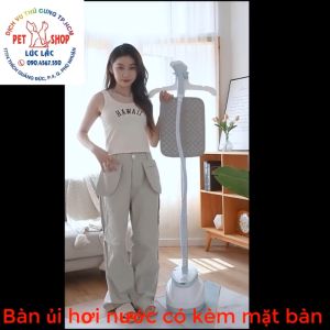 Bàn là hơi nước cây đứng  bàn ủi hơi nước đứng cầm tay đa năng công suất 2000w 10 chế độ là thẳng mọi loại vải