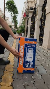 [HỎA TỐC] Bình tưới cây mini WADFOW 5L WRS1550 phun tia thằng phun sương van xả an toàn cần bơm nhôm kèm quai đeo tiện dụng bình  xịt tưới cây