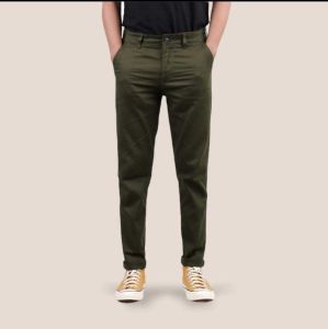 Celana Chino Panjang Pria Jumbo Big Size 27-39 Reguler Fit Chinos Cowok Distro Premium Bahan Karet Melar