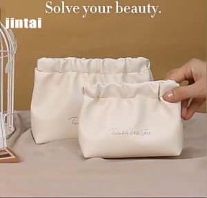 Meet beauty กระเป๋าใส่ลิปสติก PU กระเป๋าเก็บอุปกรณ์ขนาดเล็ก แบบพกพา สําหรับใส่เครื่องสําอาง เครื่องประดับ เหรียญ คุณภาพดี