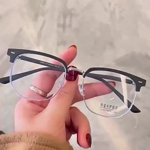 Women myopia Eyeglasses Graded 0-600° Replaceable Anti Radiation EyeLens Computer Myopia Graded Glasses for Nearsighted