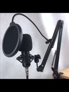 Set Mikrofon Studio V8+BM800 dan Mixer Audio Live Streaming Hi-Res Audio