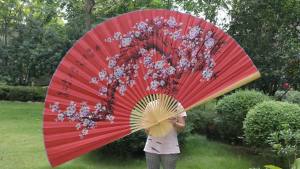 Kipas Besar a Cina Bilik Ruang Tamu Kipas Lipat Besar Aksesori  Persembahan Majlis Perkahwinan a Kuno Kipas Alatan Penggambaran