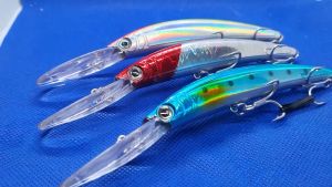 Mồi Ghềnh câu cá Chẽm cá Nhồng cá Mú Mồi giả câu cá siêu nhạy 155cm/16gram