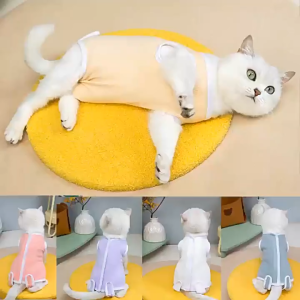 Áo chống liếm cho Chó Mèo bằng vải cotton co giãn 4 chiều (mẫu mới) - Love Pets Shop