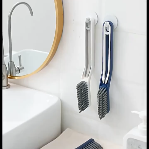 2 in 1 Toilet Kitchen Tile Gap Bristle Brush Floor Gap Cleaning Brushes