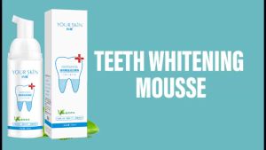 Teeth whitening mousse toothpaste removes tartar removes dental plaque relieves oral odor freshens breath whitens teeth 60ml