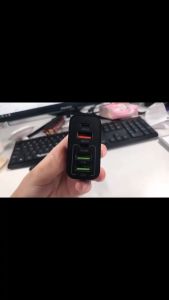 UK 5Ports PD 65W Charger Fast Charging 2PD+3USB Multi-Port Mobile Phone Adapter With Quick Charge 3.0