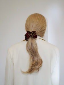 PANLULUPAN Original Vintage Black Silk Velvet Polka Dot Crossbody Bag Womens Bag Luxurious Artistic Versatile Casual Shoulder Bag