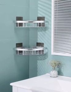 Bathroom Rack Bathroom Shelf Corner Shelf Bathroom Storage Toilet Rack Bathroom Organizer Rak Bilik Mandi 浴室置物架