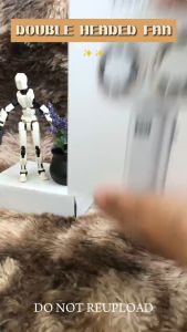 JUICY 6000 mAh mini fan handheld turbo fan outdoor strong wind portable neck hanging fan usb charging wireless fan