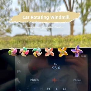 Cute Rotating Windmill Car Accessory