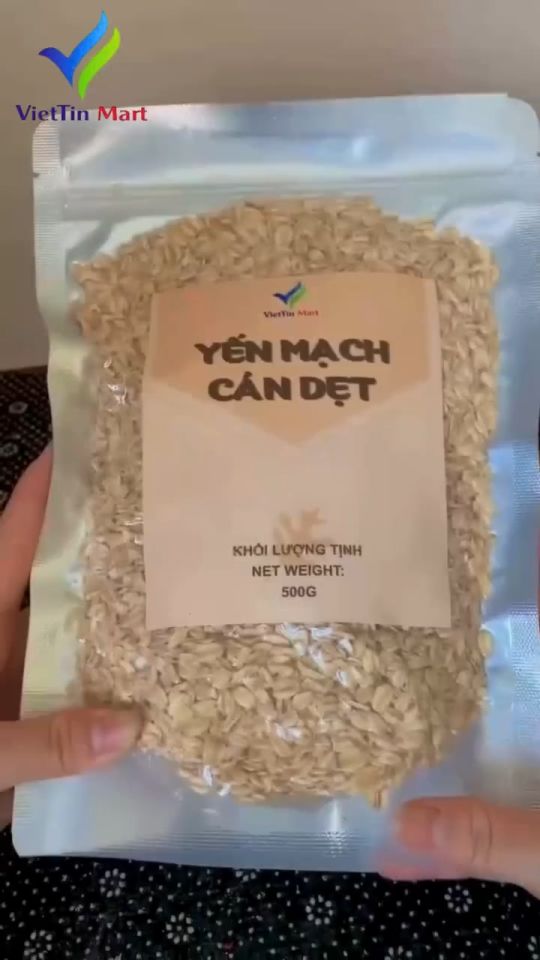 Yến Mạch Tươi Cán Dẹt Viettinmart 500g