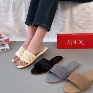 2025 Womens Fashionable Casual Open-Toed Flat Sandals