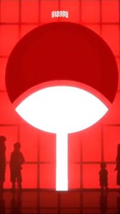 KIZARU Kaos Anime Klasik UCHIHA