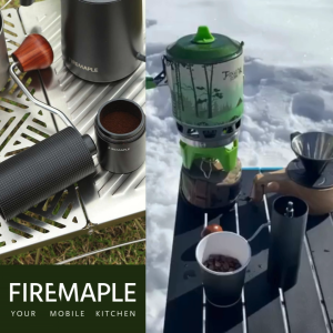 FIREMAPLE Orca Manual Coffee Grinder 6 Core