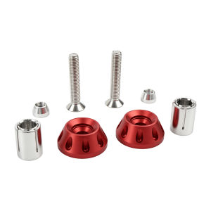 Nút Bịt Đầu Tay Lái CNC Nhôm 18MM Đa Năng Cho Xe Máy Địa Hình Xe Tay Ga Xe Mô Tô Phụ Kiện Độ Chống Rung