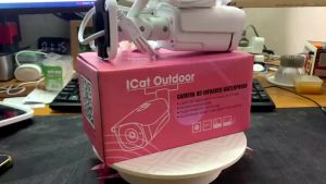 Camera Hunonic Icat Outdoor 4MP Theo Dõi Chuyển Động Đàm Thoại 2 Chiều