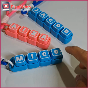 Personalized Mechanical Fidget Clicker Keychain | Custom Keyboard Switch Button Toy