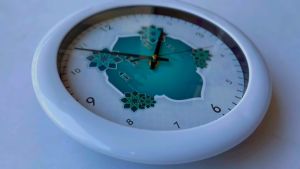 Jam Dinding Islamic 06 Modern Muslim Series Sweep Silent Diameter 30cm