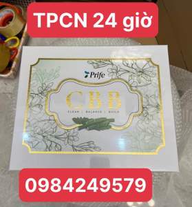 CBB Prife Bộ Sản Phẩm CBB Giúp Làm Sạch Mạch Máu Khỏe Đường Ruột Và Xương Khớp