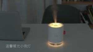 MiEco Mall เครื่องพ่นไอน้ำ ทำความชื้น 500 มล. แบบชาร์จUSB แบบพกพา ให้ความชุ่มชื้น ตัวกระจายกลิ่น Air Humidifier