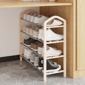 ชั้นวางรองเท้าแบบพับได้สำหรับใช้ในบ้าน ด้านนอก หอพักนักเรียน ชั้นวางรองเท้าหลายชั้นป้องกันฝุ่น สวยงาม สำหรับเก็บของในร่ม