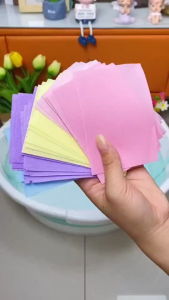 combo (150 miếng) Tấm Lau Sàn Hòa Tan Đa Năng Kháng Khuẩn Sạch Bóng Mọi Loại Sàn