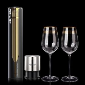 Wineinf Gift Box Electric Red Wine Opener Multi-Functional For Home High-End Rechargeable Automatic Suit