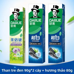 Darlie | Kem Đánh Răng Trắng Sáng Than Tre Sâu Sạch