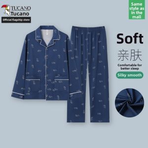 TUCANO | Summer Loose-fitting Kimono Style Elderly Pajama Set