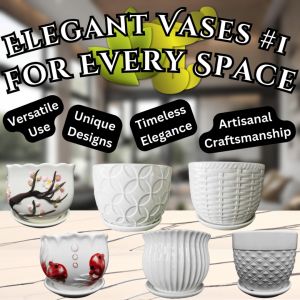 [VVS1] - Stylish Decorative Vases for Home and Office - Perfect for Living Room Bedroom