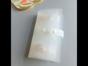 Clear Jewelry Storage Book with Anti-Oxidation PocketsDetachable for Earrings Necklace Stud