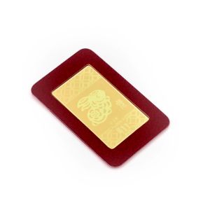 Chow Sang Sang 周生生 999.9 24K Pure Gold Gifting Collection Chinese Zodiac Rabbit Ingot 90861D#12.12