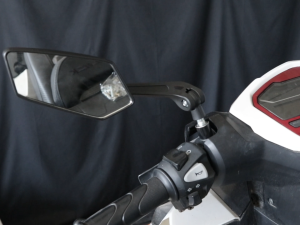 Motorcycle Side Mirror Rearview Mirror HD Adjustable For Universal Motorcycles Scooters E-bikes