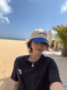 พร้อมส่ง🔥หมวกแก๊ป หมวกแก๊ปเบสบอล หมวกแก๊ปแฟชั่น รูปแบบการปัก สไตล์เกาหลี ขนาดที่สามารถปรับได้/T Store